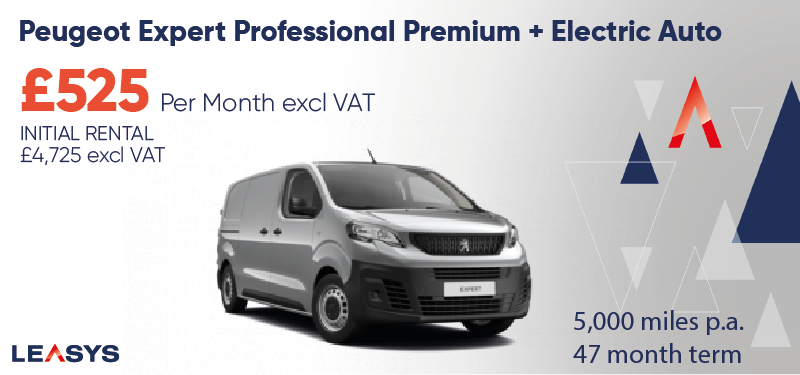 PEUGEOT EXPERT 1000 100kW 50kWh Professional Premium + Van Auto PEUGEOT EXPERT 1000 100kW 50kWh Professional Premium + Van Auto